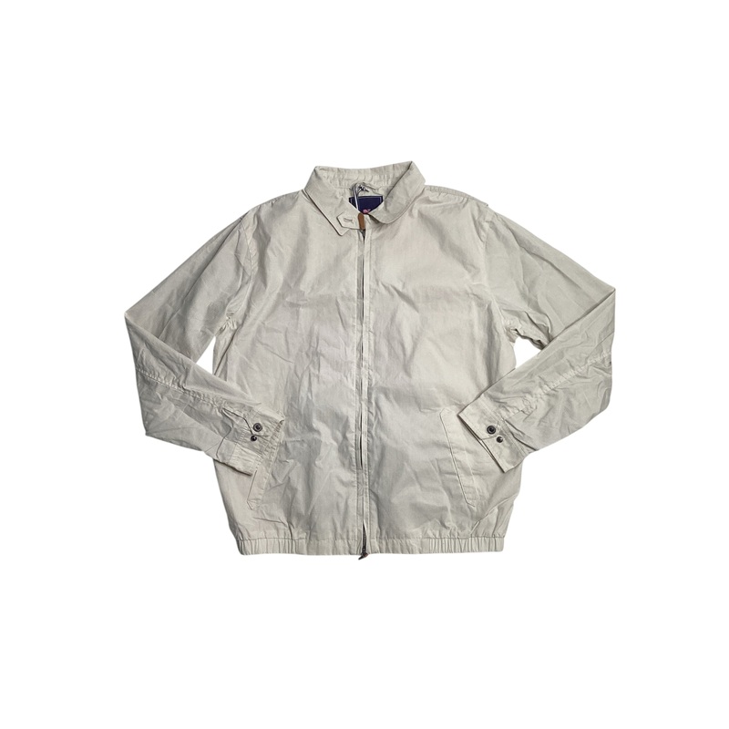 Vineyard Vines Mens Heritage Harrington Jacket Coat Beige Medium
