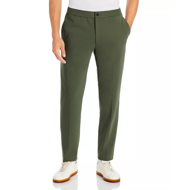Theory Mayer Drawstring Precision Slim Fit Ponte Pants Size 29 Green