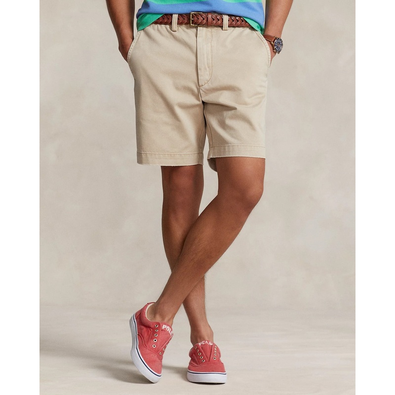 Polo Ralph Lauren Mens 8 Inch Salinger Straight Fit Chino Short Beige 38