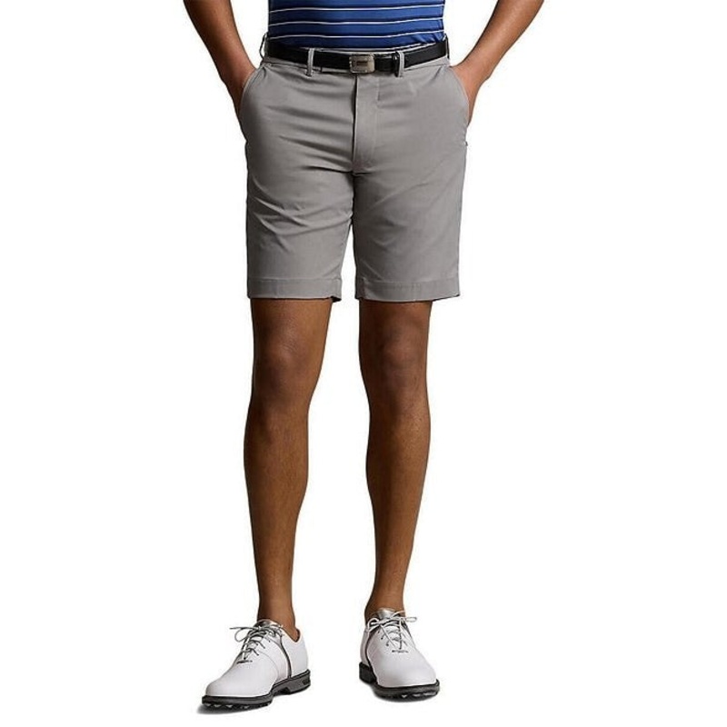 Polo Ralph Lauren Mens Twill Golf Tailored Fit 9 Inseam Shorts Grey 38