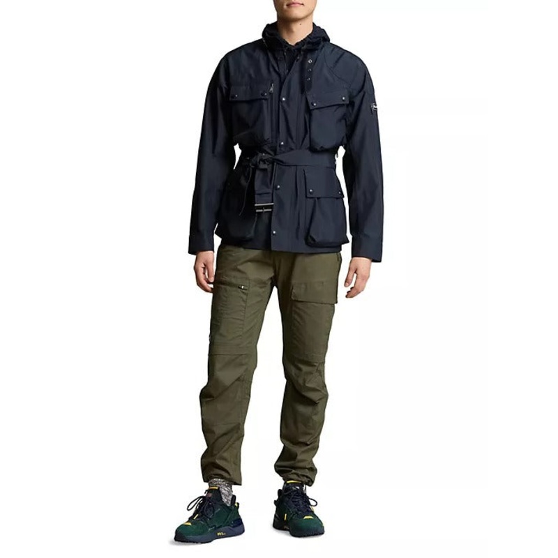 RLX Ralph Lauren Polo Mens Kline Field Jacket Coat Navy Blue XXL