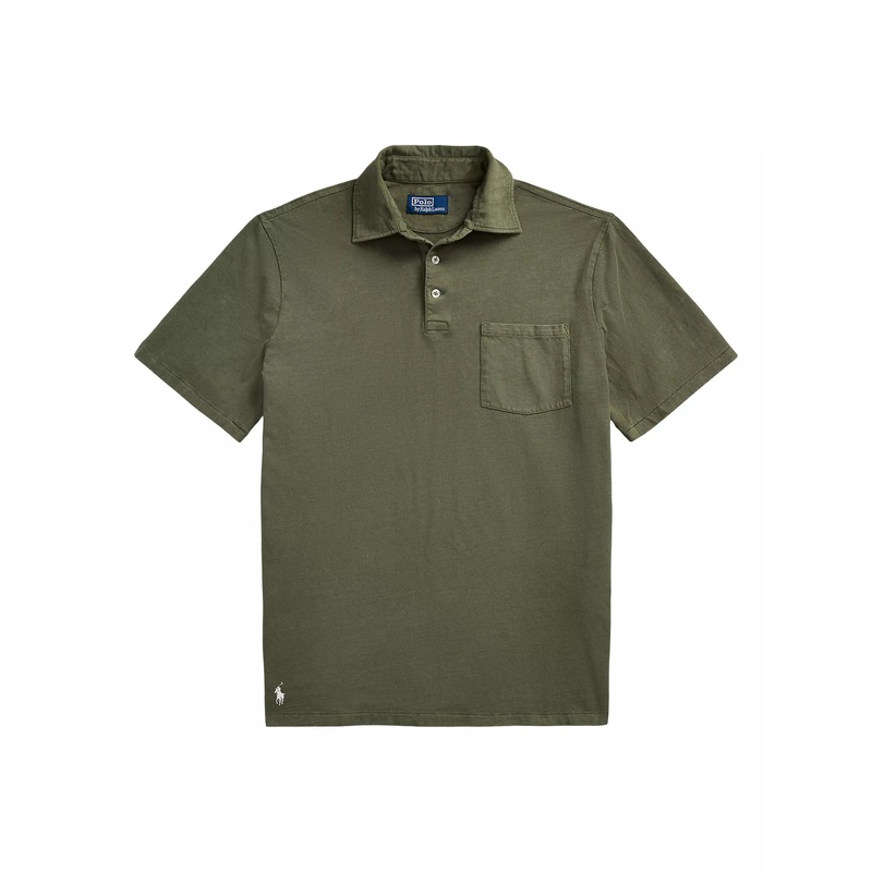 Polo Ralph Lauren Mens Short Sleeve Polo Shirt Olive Green XXL