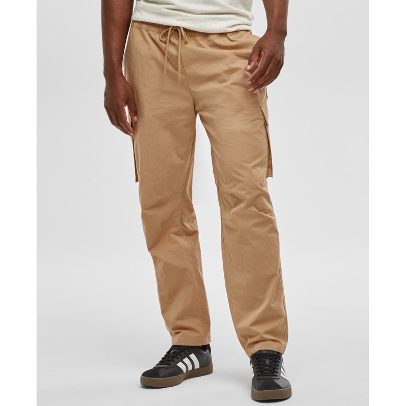 Mode of One Men's Pull On Tan in Cargo Pants Brown Large