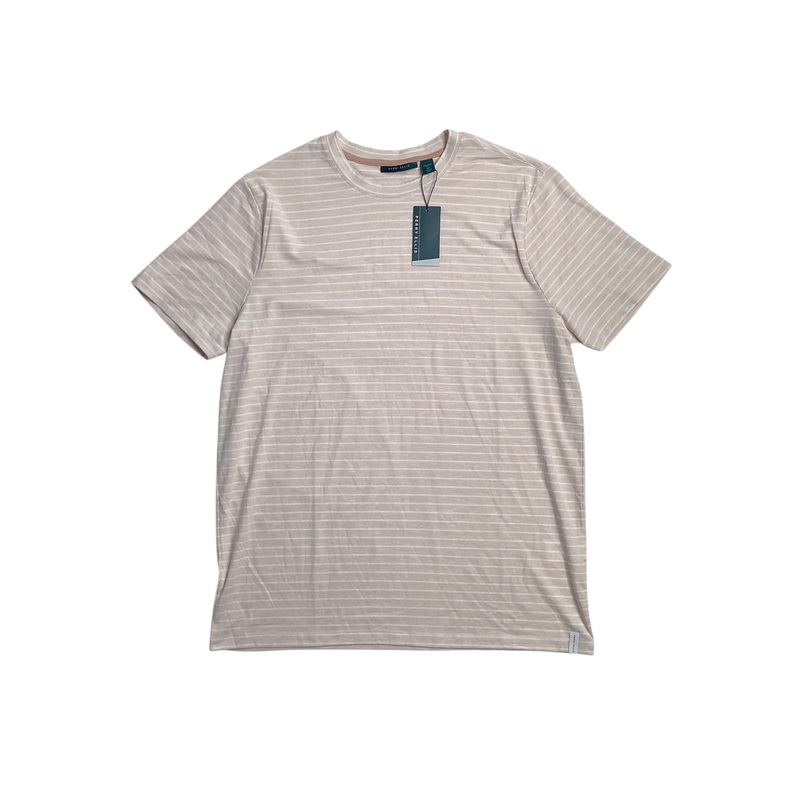 Perry Ellis Mens Short Sleeve Crewneck T Shirt Rose Pink Medium