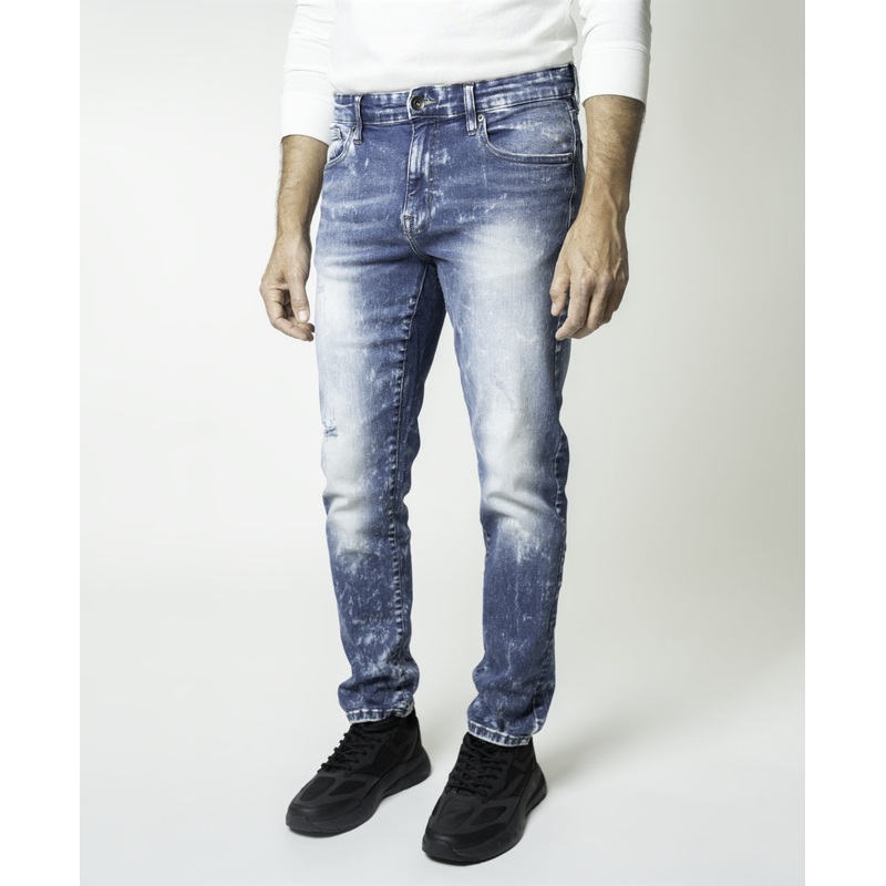 Lazer Men's Skinny Fit Jeans Medium Blue 31 x 32