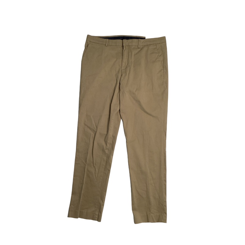 Perry Ellis Portfolio Mens Slim Fit Suit Dress Pants Brown 38 x 32