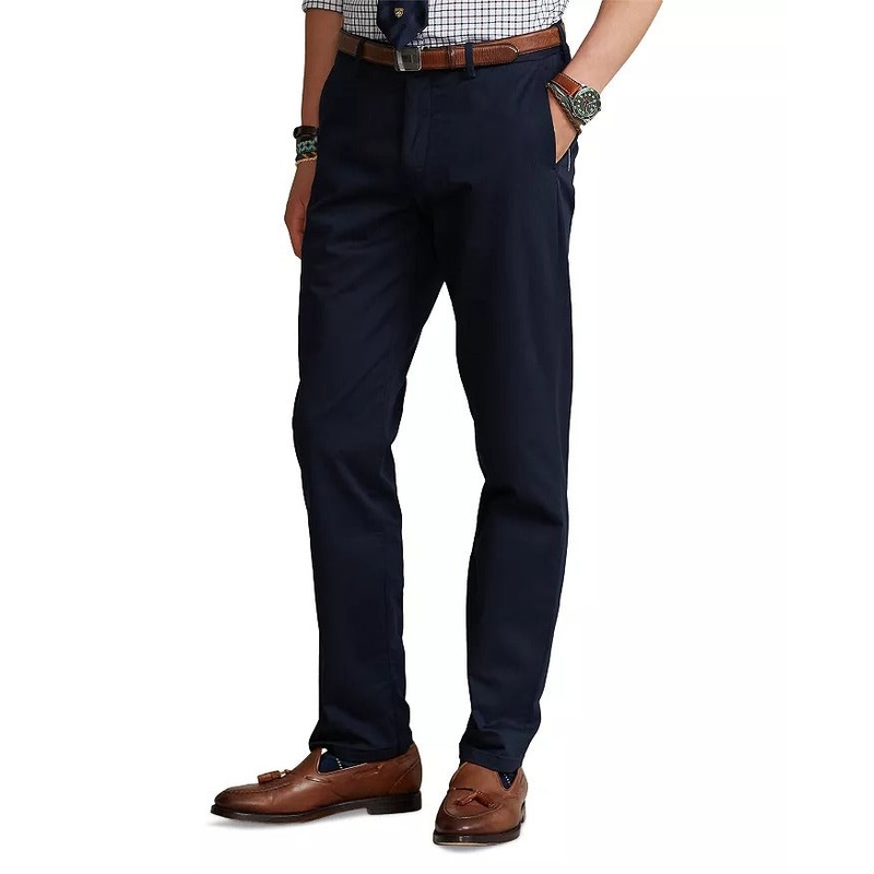 Polo Ralph Lauren Stretch Golf Tailored Fit Chino Pants 34 x 30 Navy Blue