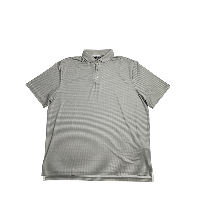 RLX Polo Ralph Lauren Mens Regular Fit Performance Polo Shirt XL Light Grey