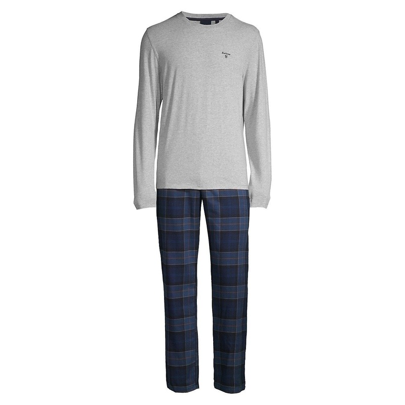 Barbour Men's Doug Pajamas Small 2 pc Shirt & Pants