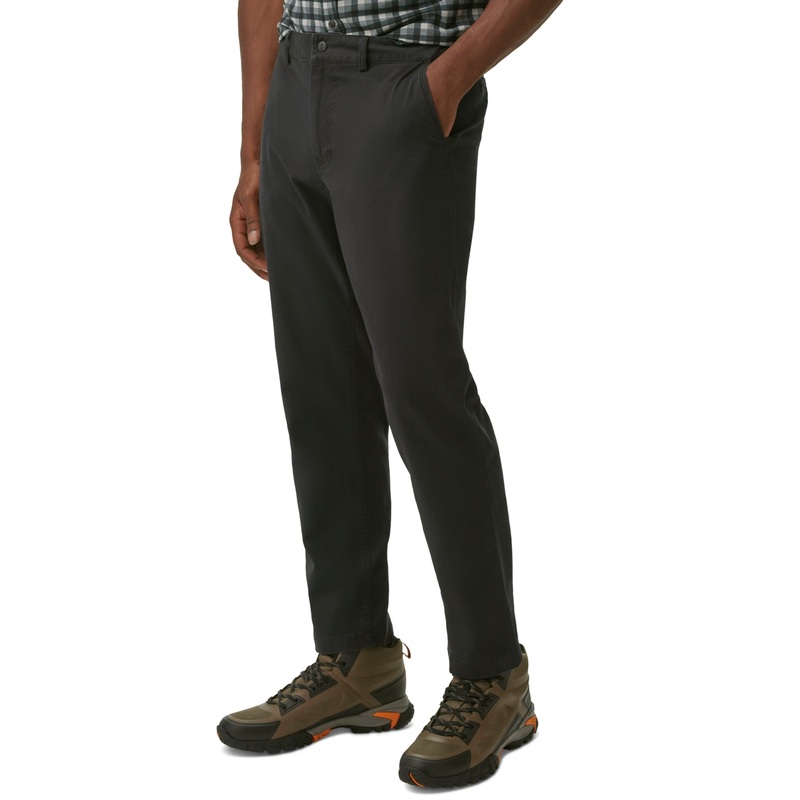 Bass Outdoor Men's Baxter Stretch Twill Chino Dress Pants Black Beauty Medium