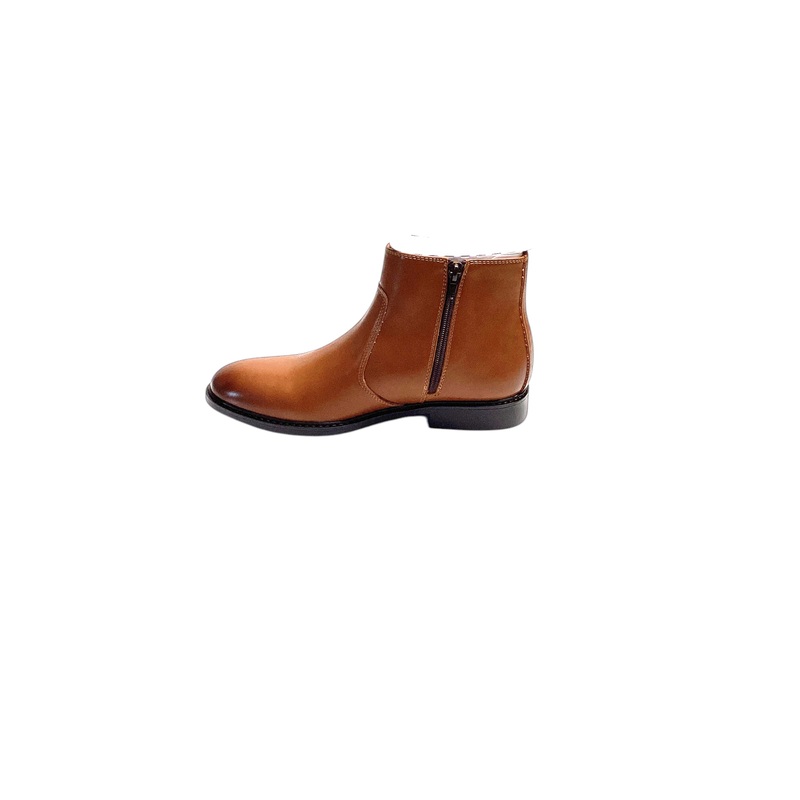 Alfani Men's Liam Side-Zip Dress Boots Size 8 Brown