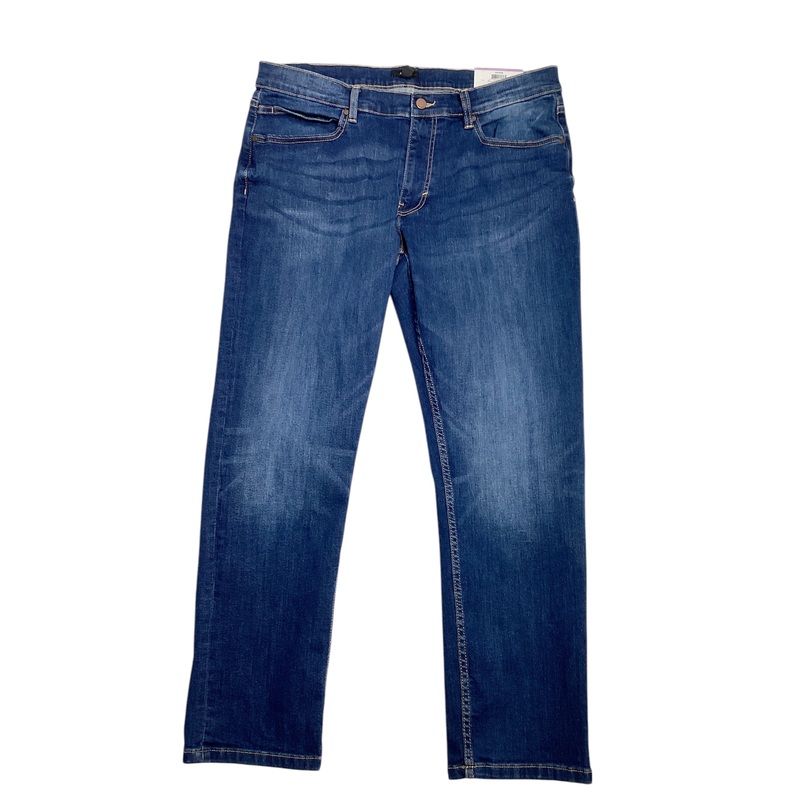 Alfani Men's Jon Straight Leg Regular Fit Jeans Blue 38 x 30