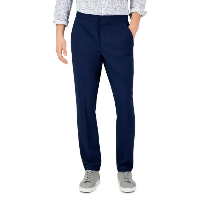Alfani Men's Modern Fit Stretch Dress Pants Blue 36 x 32
