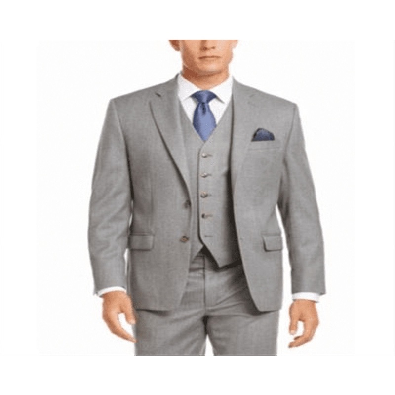 Lauren Ralph Lauren Men's Classic Fit UltraFlex Stretch Suit Jacket Grey 43L