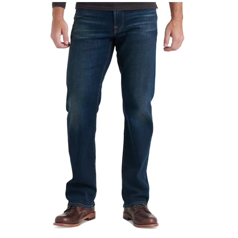 Lucky Brand Men's 181 Relaxed Straight Fit Jeans Balsam Blue 33 x 32
