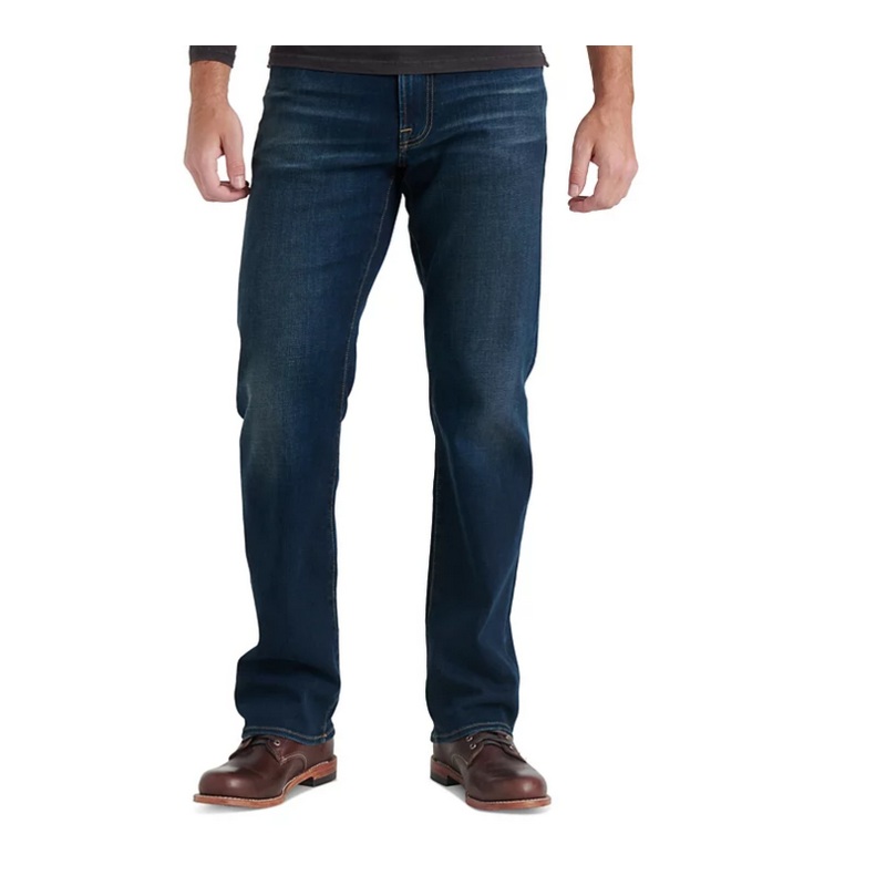 Lucky Brand Men's 181 Relaxed Straight Fit Jeans Balsam Blue 36 x 32