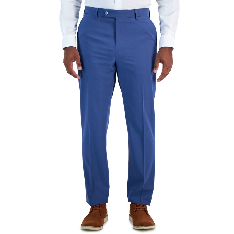 Vince Camuto Mens Slim Fit Dress Suit Pants Blue 33 x 32