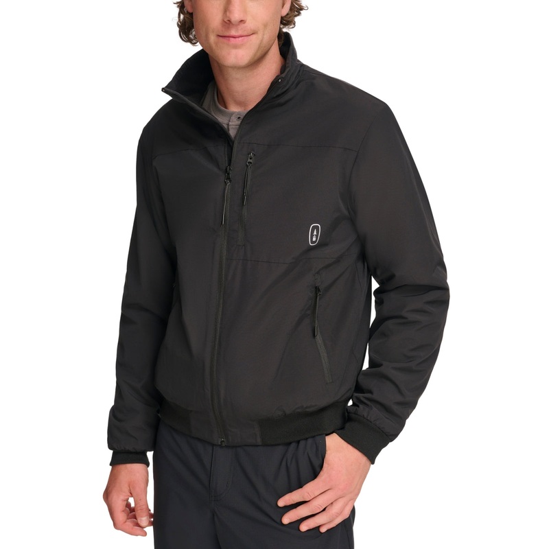 BASS OUTDOOR Men's Bomber Jacket Black 2XL XXL