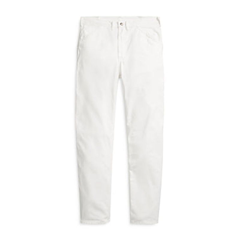 Polo Ralph Lauren Men's Classic Fit Carpenter Jeans Millstone White 34 x 32