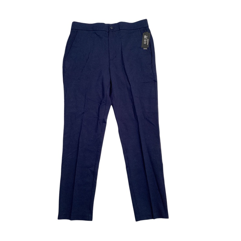 Alfani Men's Regular Fit Polyspan Dress Suit Pants Blue 30 x 30
