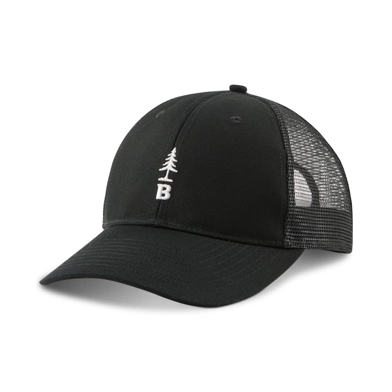 Bass Outdoor Mens Tree Logo Baseball Hat Black One Size