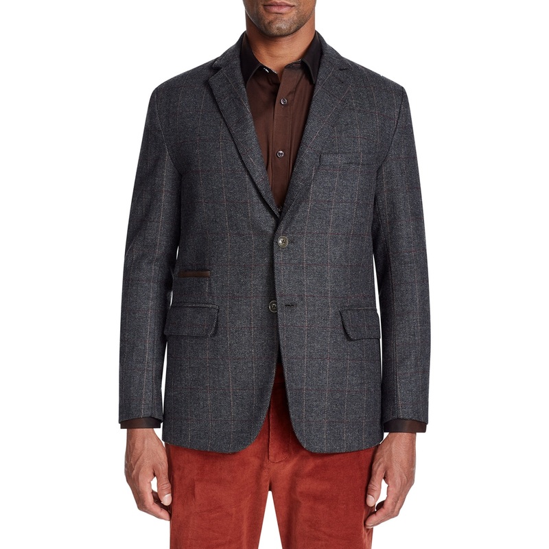 Brooklyn Brigade Men's Disko Blazer Grey 36R Sport Coat