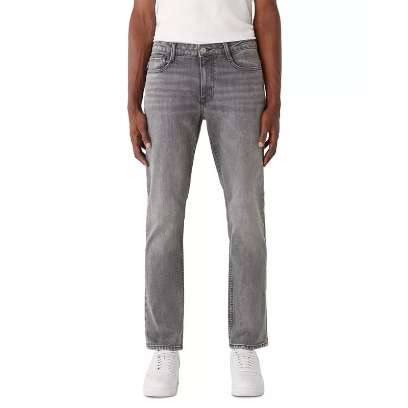 Frank And Oak Mens Adam Slim Fit Jeans Light Grey 36 x 34