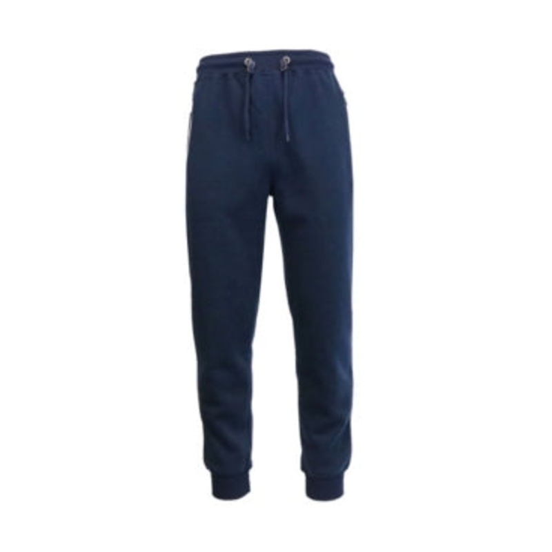 Galaxy By Harvic Mens Slim Fit Fleece Jogger Pants Blue 2XL