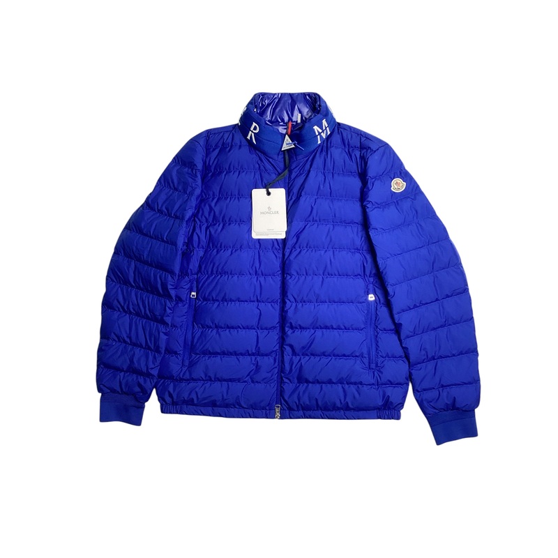 Moncler Mens Akio Puffer Jacket 5  / XXL Bright Blue