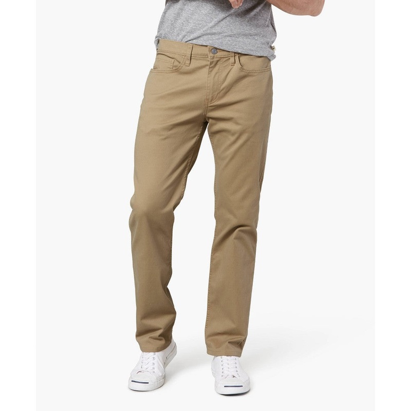 Dockers Mens Straight fit Chinos Pants 34 / 34 Beige Jean Cut