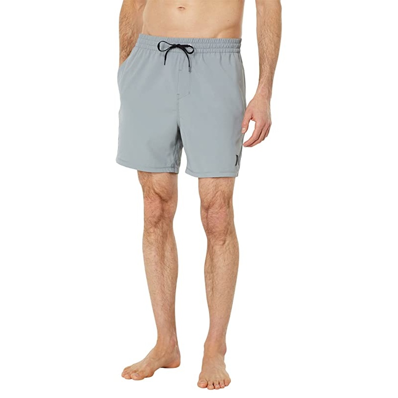 Hurley Men's One and Only Particle 17" Volley Boardshorts GreyLarge