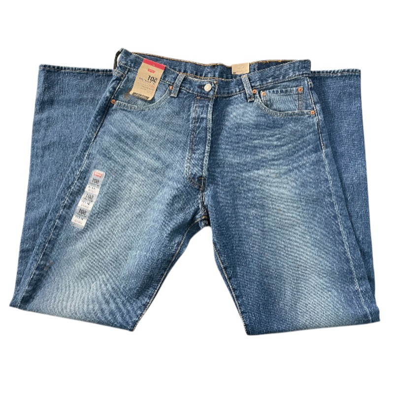 Levi's Men's Vintage Inspired 501 '93 Straight Fit Jeans Dill Truck Blue 34 x 34