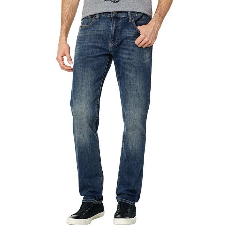 Lucky Brand Mens 110 Slim Coolmax Jeans Mcarthur Blue 40 x 32