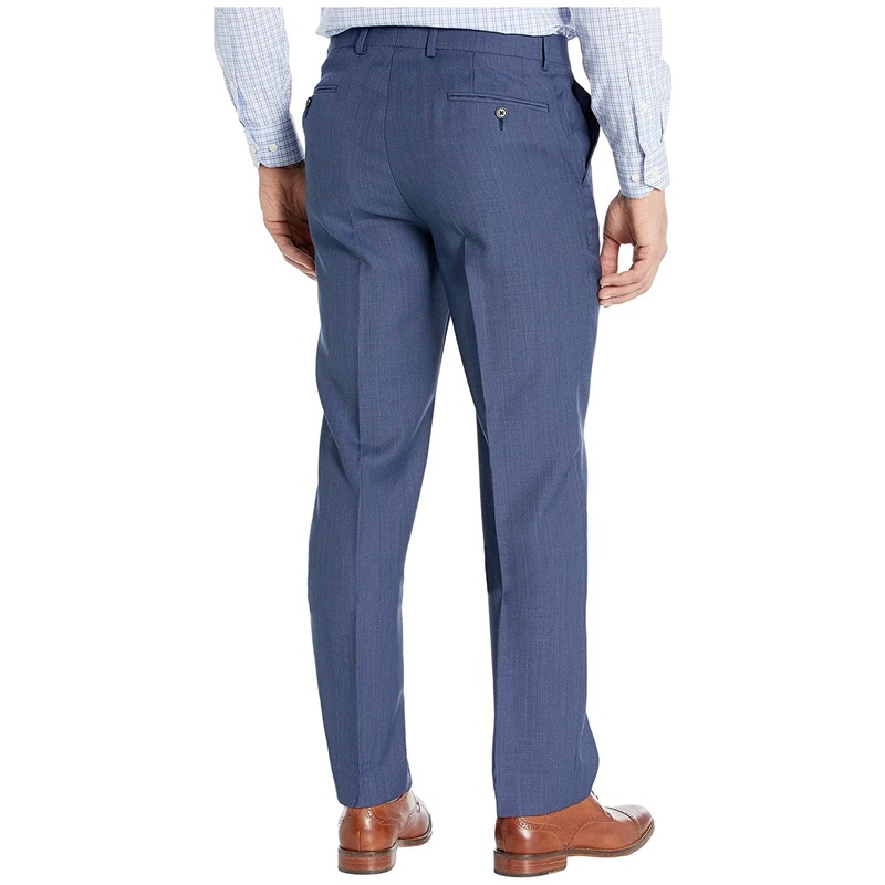 NWT Lauren Ralph Lauren Men's Classic-Fit UltraFlex St Blue Birdseye 32x32