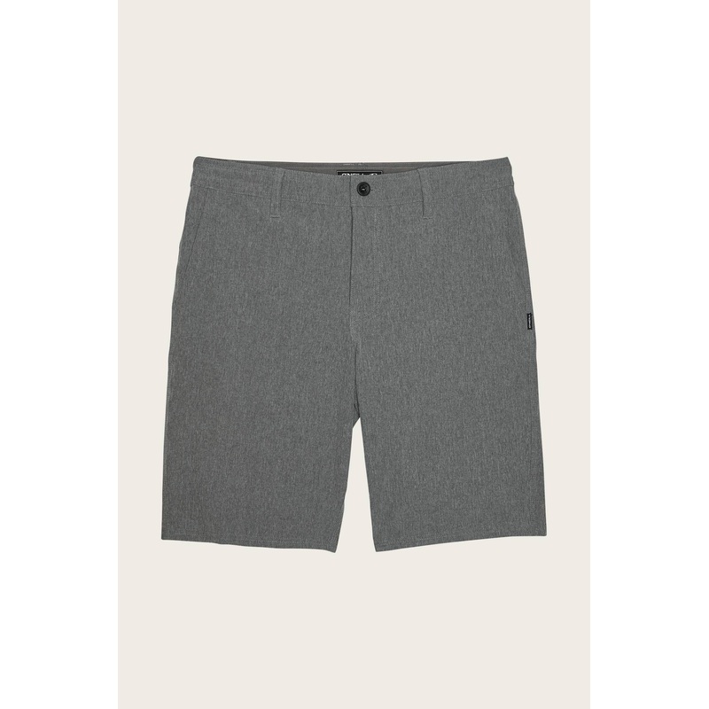 O'Neill Men's Reserve 21" Heather Hybrid Shorts Grey 30