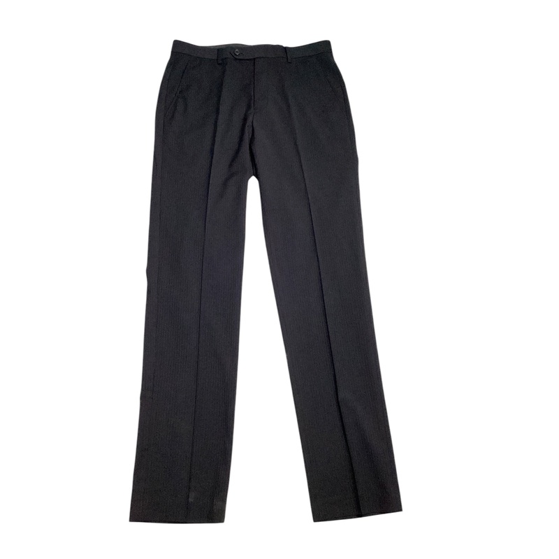 Alfani Mens Slim fit Dress Pants Pants 32 / 34 Black Striped
