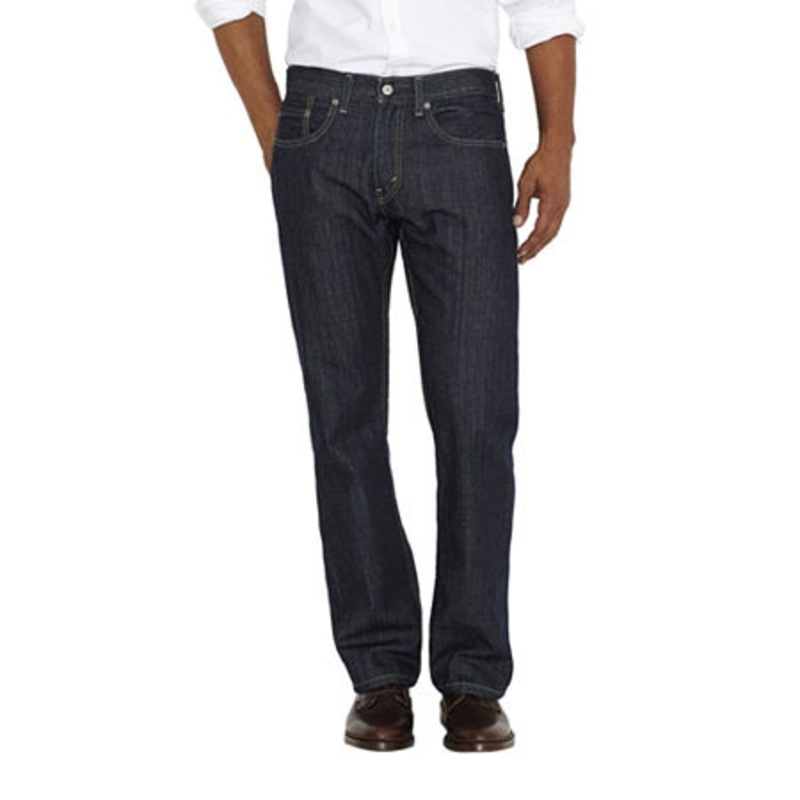 Levis 559 Mens Straight fit Relaxed Denim Jeans 30 / 34 Blue Solid