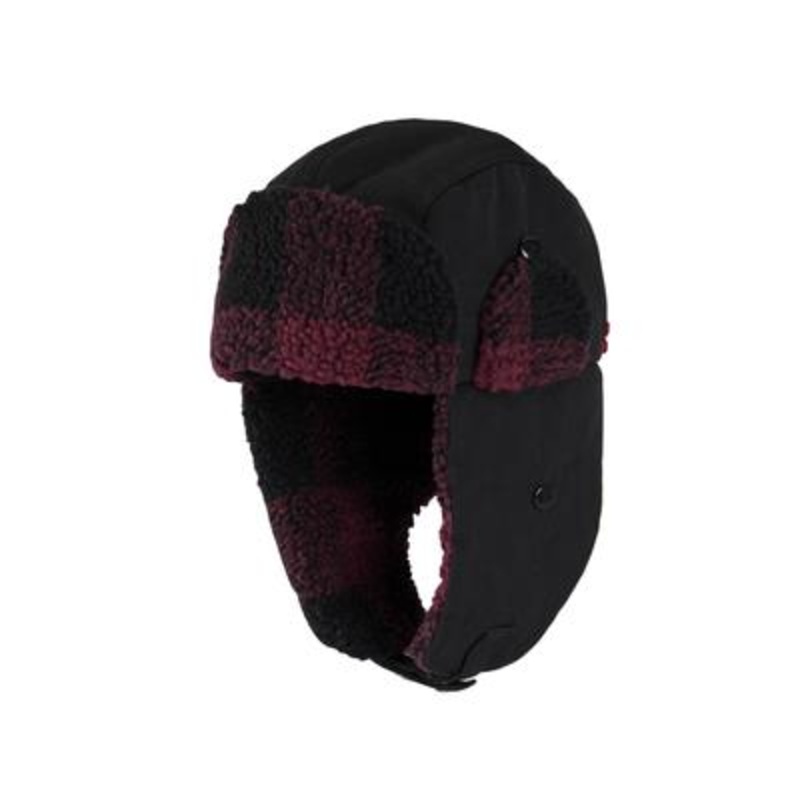 Levi's Mens Regular fit Beanie Hat Medium Black Red