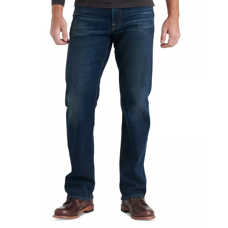 Lucky Brand Mens 181 Relaxed-Straight Fit Jeans Balsam Blue 36 x 30