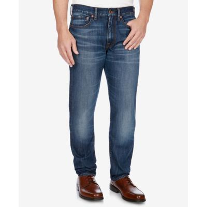 Lucky Brand Mens Slim-Fit 121 Heritage Jeans Henderson Blue 42 x 32