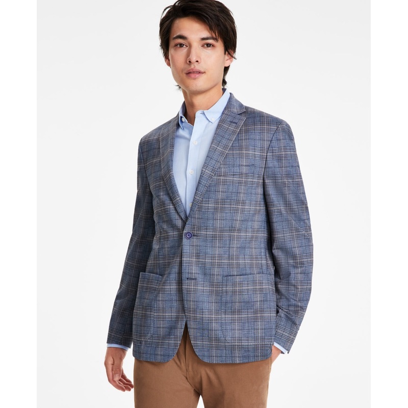 Bar Iii Mens Slim fit Suit Jacket Blazer 38 S Blue