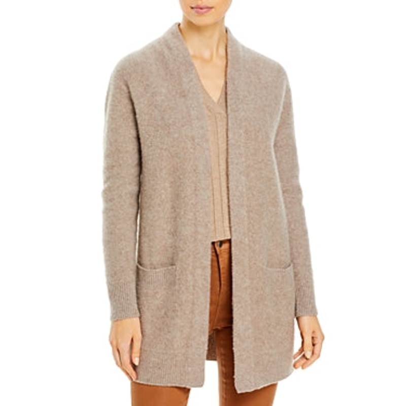 Private label Womens Cashmere Brushed Cardigan Sweater XXL Brown